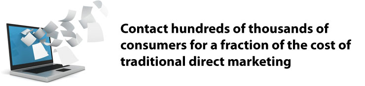 Want to contact hundreds of thousands of consumers for a fraction of the cost of traditional direct marketing? With PermissionCorp, you can!